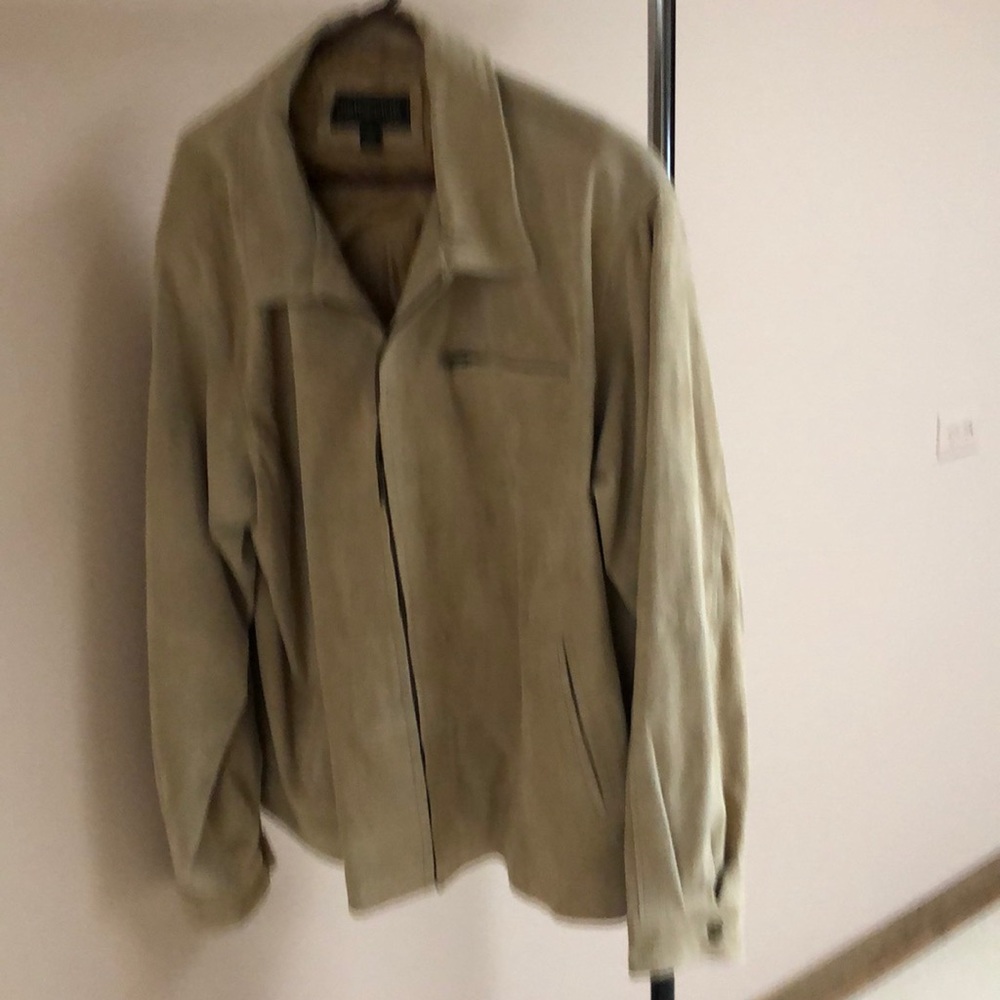 Tan Suede jacket make me an offer